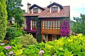 Trisqueles y Buganvillas casa rural en Villaviciosa (Asturias)